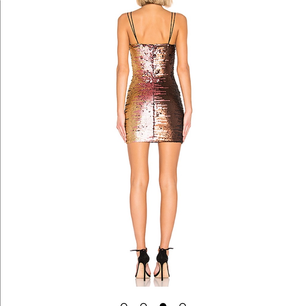 By The Way ‘Steena Sequin Dress in Pink Multi’ - Picture 4 of 5